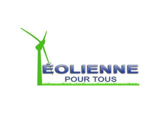 logo éolienne pour tous